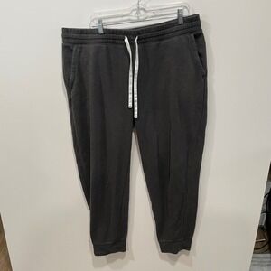 Vineyard Vines Men's Charcoal Gray Fleece Jogger Sweatpants XL